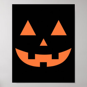 Póster Día de Acción de Gracias Halloween otoño asusta Ja