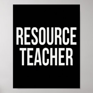 Póster Día de Agradecimiento al Profesor de Recursos Por