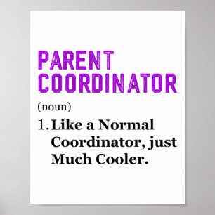 Póster Día de Agradecimiento y Apreciación Coordinador de