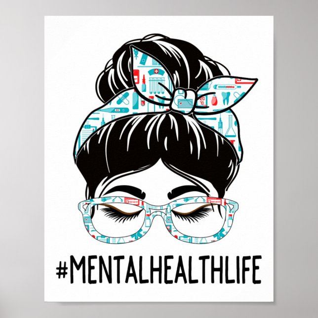 Póster Día De Apreciación De La Semana De La Salud Mujere (Frente)