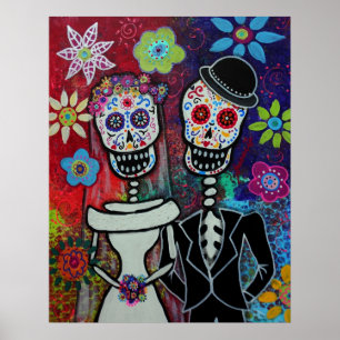 PÓSTER DÍA DE BODA DEL POSTER MUERTO POR PRISARTS