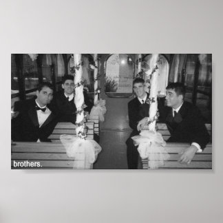 Póster día de bodas