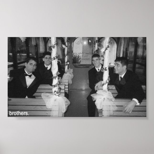 Póster día de bodas (Frente)