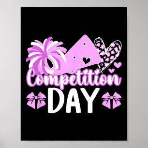 Póster Día de Competencia de Animadoras Día de Competició