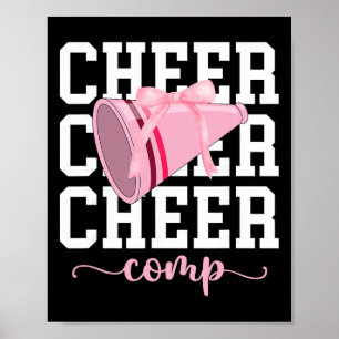 Póster Día de Competición de Porristas Coquette D