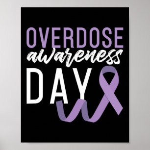 Póster Día de Conciencia sobre Sobredosis de Drogas Recup