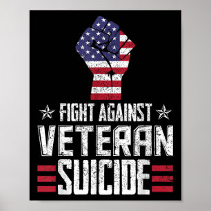 Póster Día de Concienciación sobre el Suicidio de Veteran