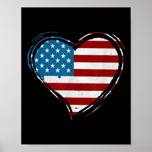 Póster Día de Conmemoración del Corazón 25 de mayo Patrió