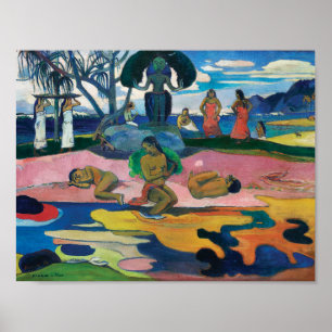 Póster Día de Dios Paul Gauguin