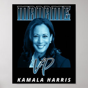 Póster Día de Inauguración Señora Vicepresidenta Kamala H