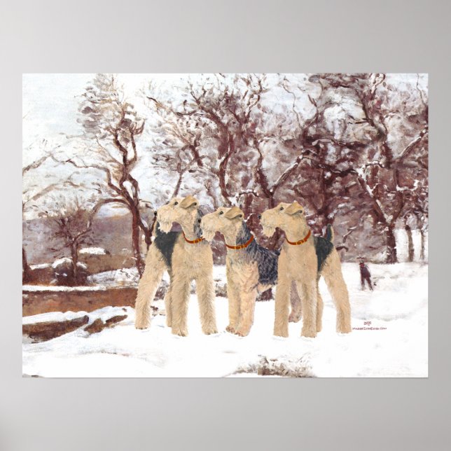 Póster Día de Invierno (Frente)