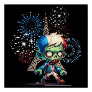 Póster Día de la Bastilla