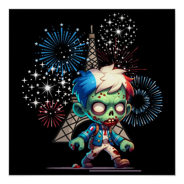 Póster Día de la Bastilla (Anverso)