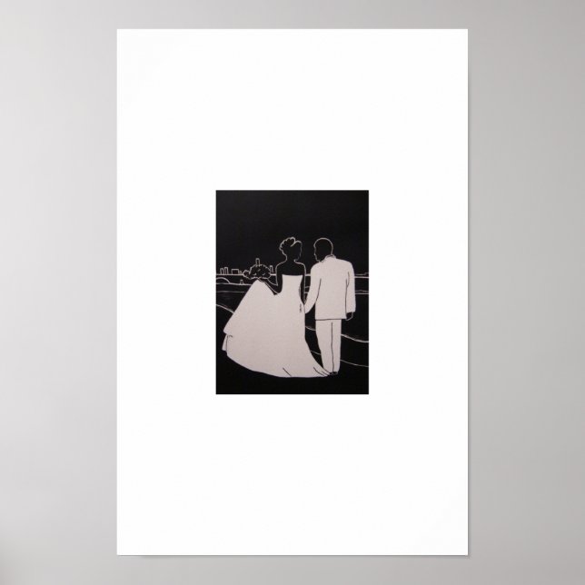 Póster Día de la boda (Frente)