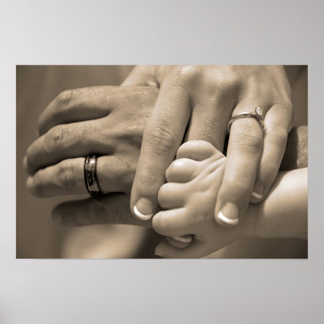 Póster Día de la boda de una familia (Frente)