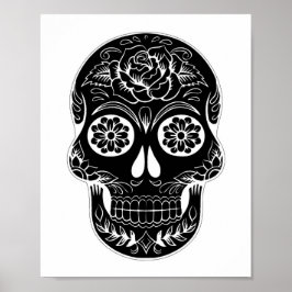 Póster Día de la Calavera Muerta