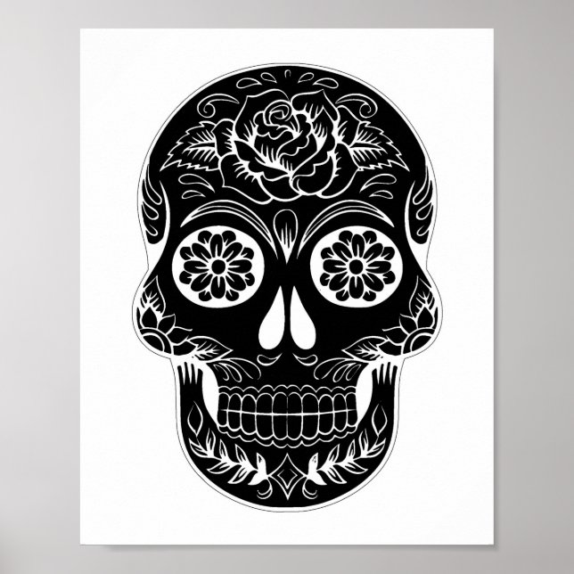 Póster Día de la Calavera Muerta (Frente)