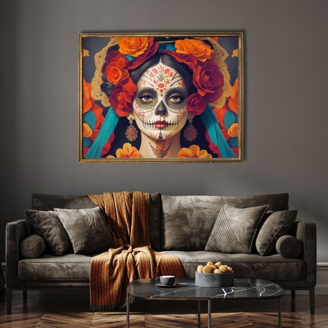 Póster Día De La Catrina De Los Muertos 1 (Subido por el creador)