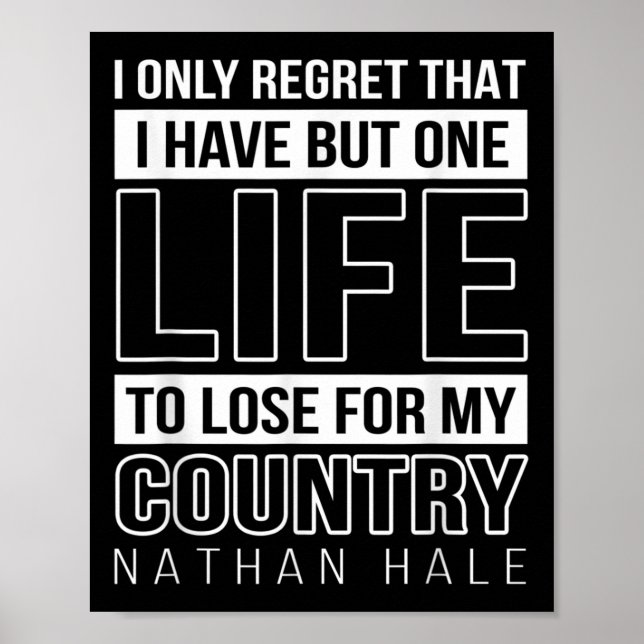 Póster Día De La Conmemoración 4 De Julio Cita Patriótica (Frente)