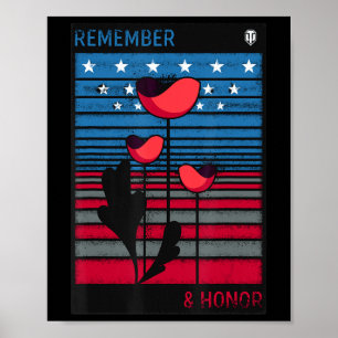 Póster Día de la Conmemoración del Mundo de los Tanques y