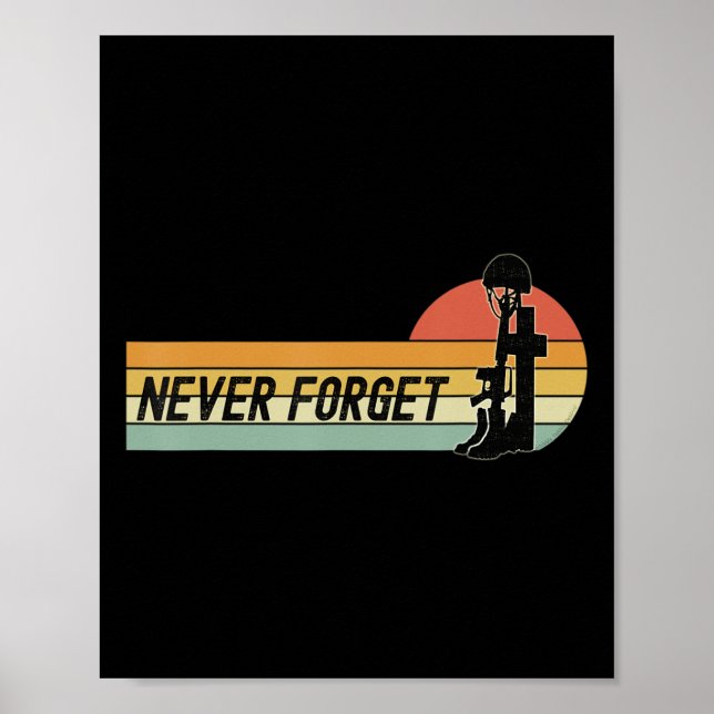 Póster Día de la Conmemoración Recuerde nuestro ejército  (Frente)