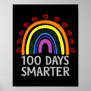 Póster Dia De La Escuela El Trato De Maestra 100 Días Más