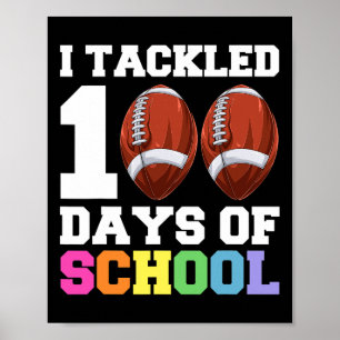 Póster Día De La Escuela Infantil Fútbol