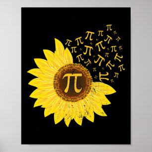 Póster Día de la Ilustración del Girasol 3.14 Marzo 14 Ma