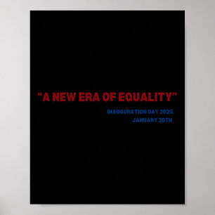Póster Día de la Inauguración 2024 de la Era Equality Kam