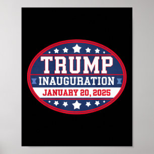 Póster Día de la Inauguración de Donald Trump 2025