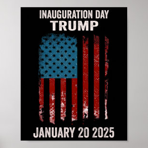 Póster Día de la Inauguración del Presidente Donald Trump