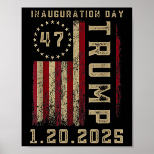 Póster Día de la Inauguración del Presidente Donald Trump