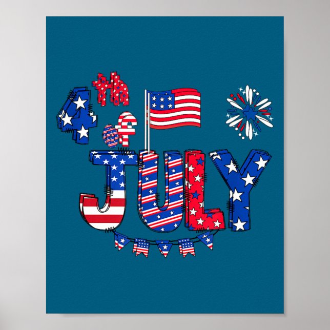 Póster Día de la Independencia (Frente)
