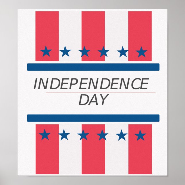 Póster Día de la Independencia (Frente)