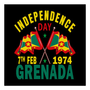 Póster Día de la Independencia de Granada