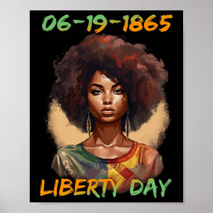 Póster - Día de la Independencia de las Mujeres Afroameri