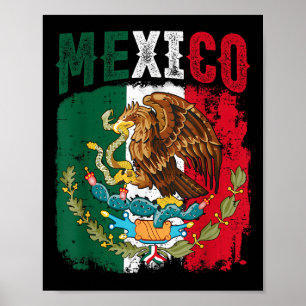 Póster Día de la Independencia Mexicana Viva la Niña