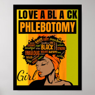 Póster Día de la Independencia Negra - Amo a una flebotom