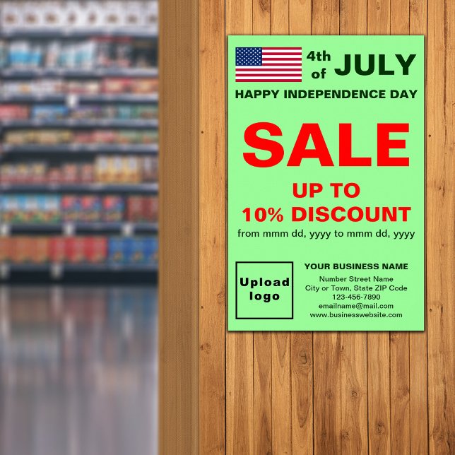 Póster Día de la Independencia Venta de Negocios Poster V (Subido por el creador)