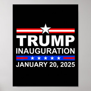 Póster Día de la investidura del presidente Donald Trump 