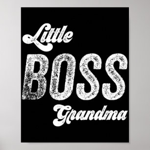 Póster Día de la Madre de bebé de la abuela del jefe