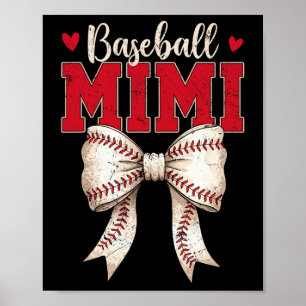 Póster Día de la Madre del Día del Juego de Vino de Mimi 