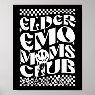 Póster Día de la Madre Emo Moms Club