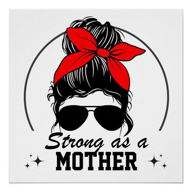 Póster Día de la Madre, Feliz Día de la Madre (Anverso)