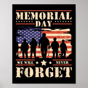 Póster Día de la Memoria Nunca Olvidaremos _1