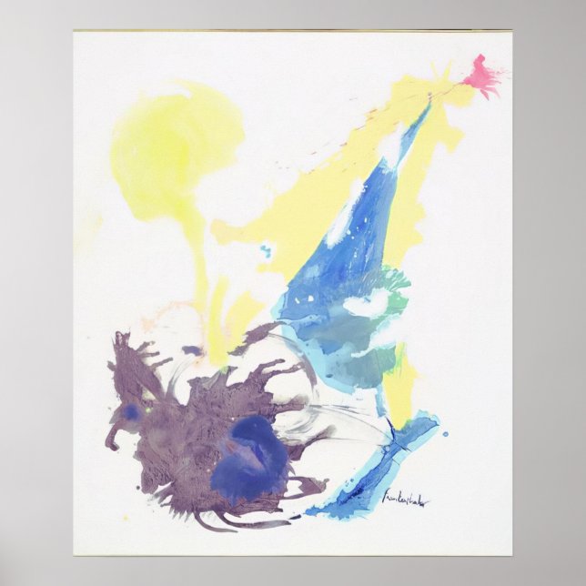 Póster Día de la Mudanza - 1961   - Helen Frankenthaler (Frente)