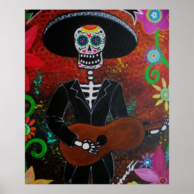 PÓSTER DÍA DE LA MUERTA HARANA (Frente)