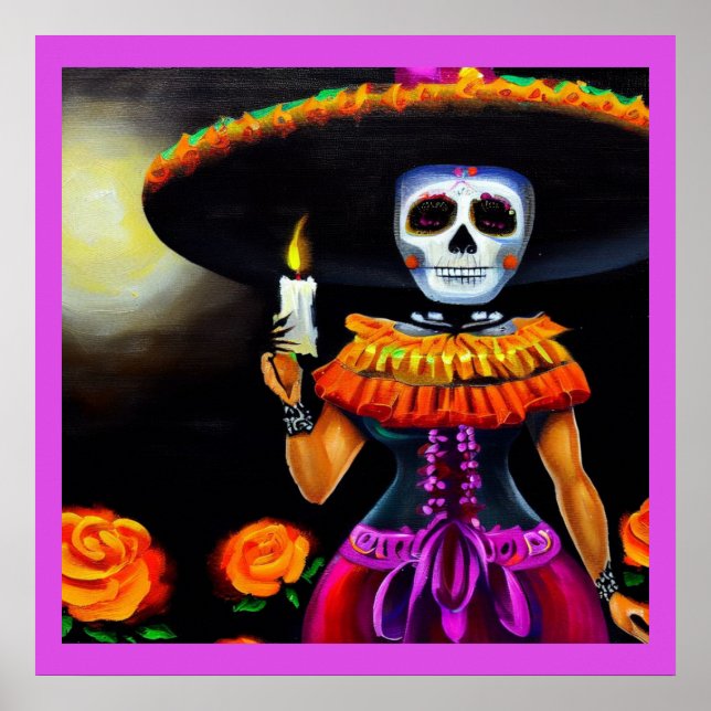 Póster Día de la Muerte 2 (Frente)