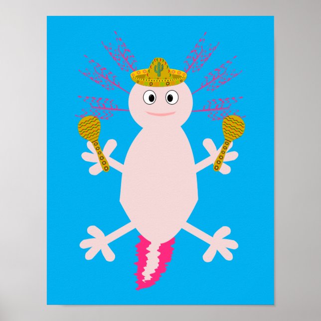 Póster Día de la Muerte de la Axarquía Mexicana (Frente)