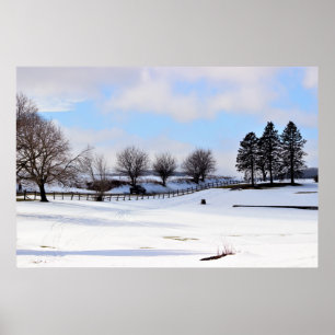 Póster Día de la nieve